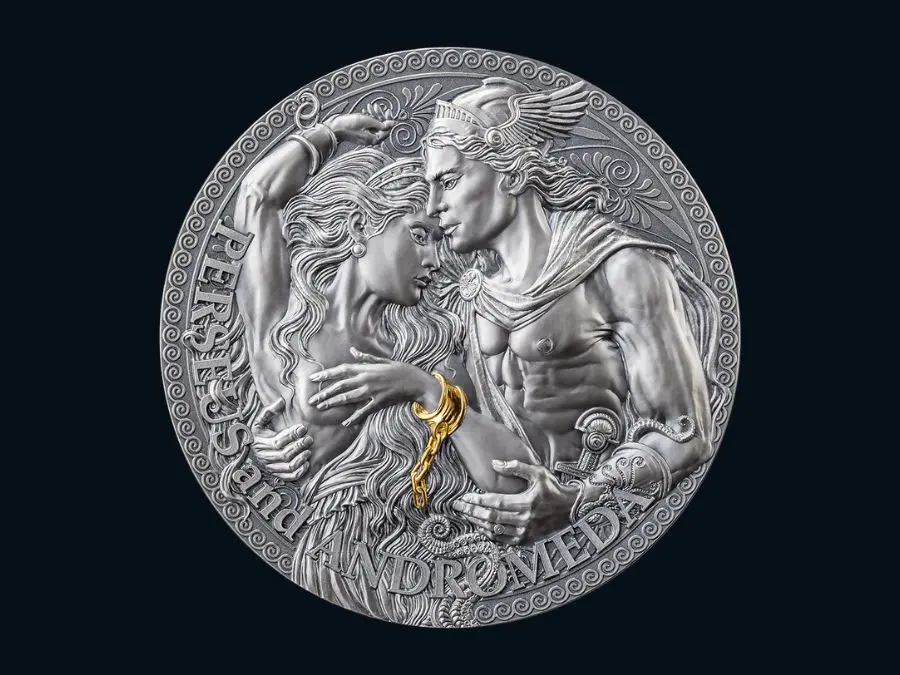 Xu bạc Perseus and Andromeda Xu bạc Perseus and Andromeda