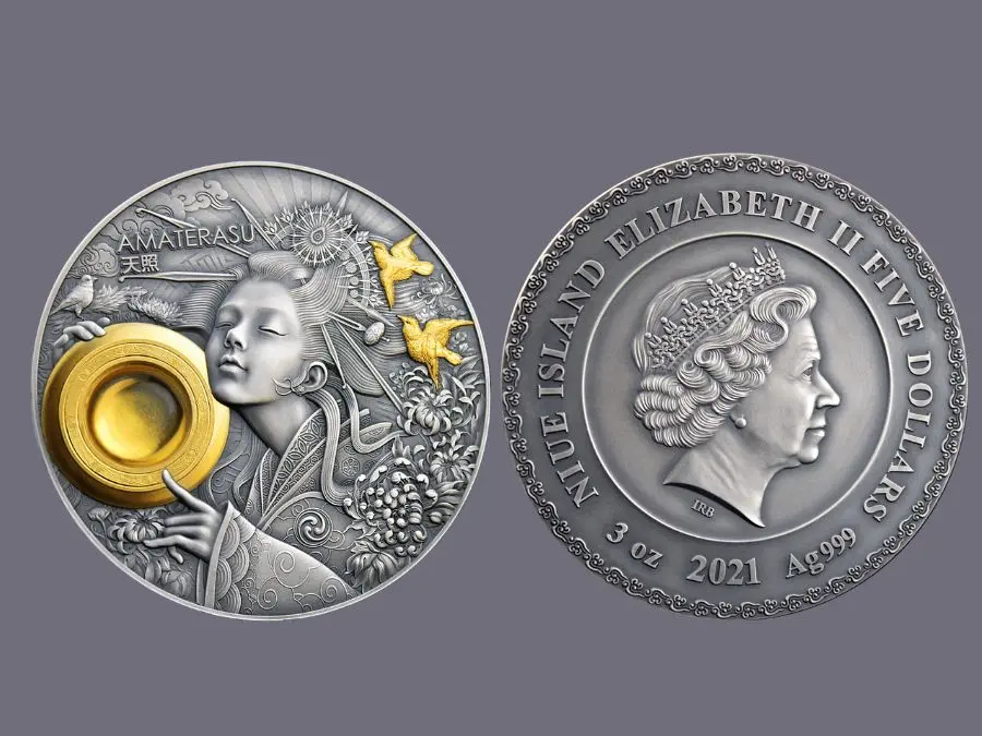 Xu bạc Amaterasu sở hữu nhưng thông số đặc biệt Mua Xu bạc Amaterasu