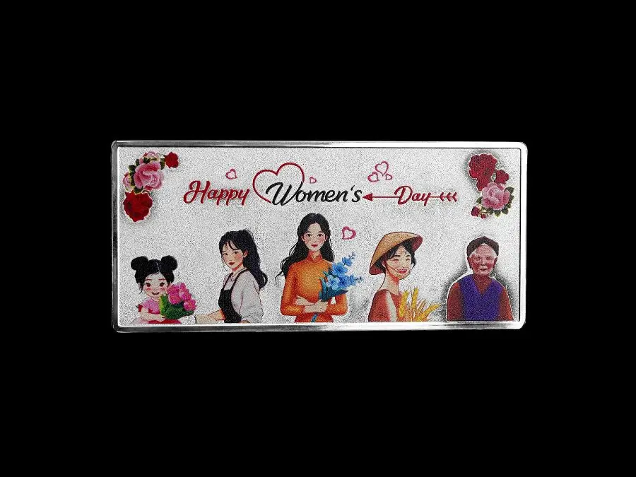 Bạc miếng Ngày Phụ nữ Việt Nam Bạc miếng Ngày Phụ nữ Việt Nam