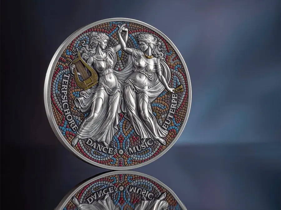 Xu bạc Terpsichore and Euterpe Xu bạc Terpsichore and Euterpe