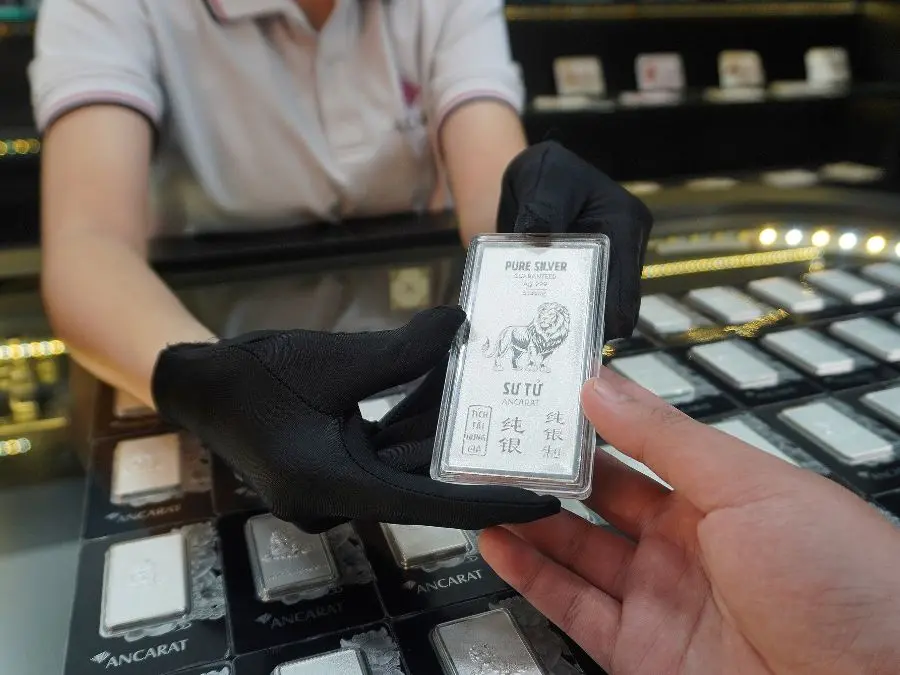 Bạc Miếng Bắc Sư Tử 5 Lượng - 1 Lượng. Bạc Miếng Bắc Sư Tử 5 Lượng - 1 Lượng.