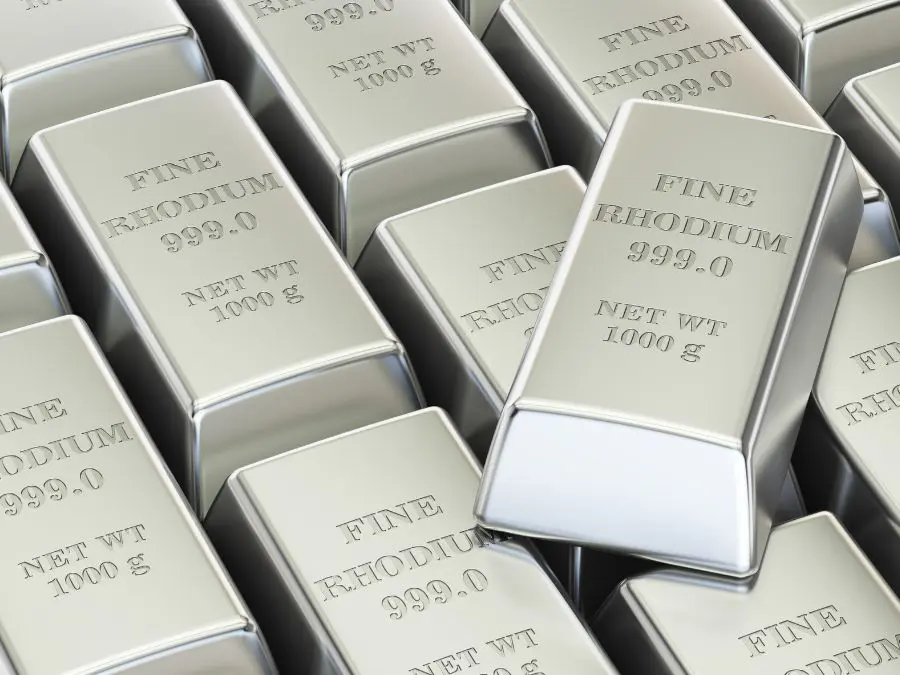 Rhodium có thể được xem là kim loại lớn nhất đắt nhất thế giới Trả lời kim loại nào đắt nhất thế giới