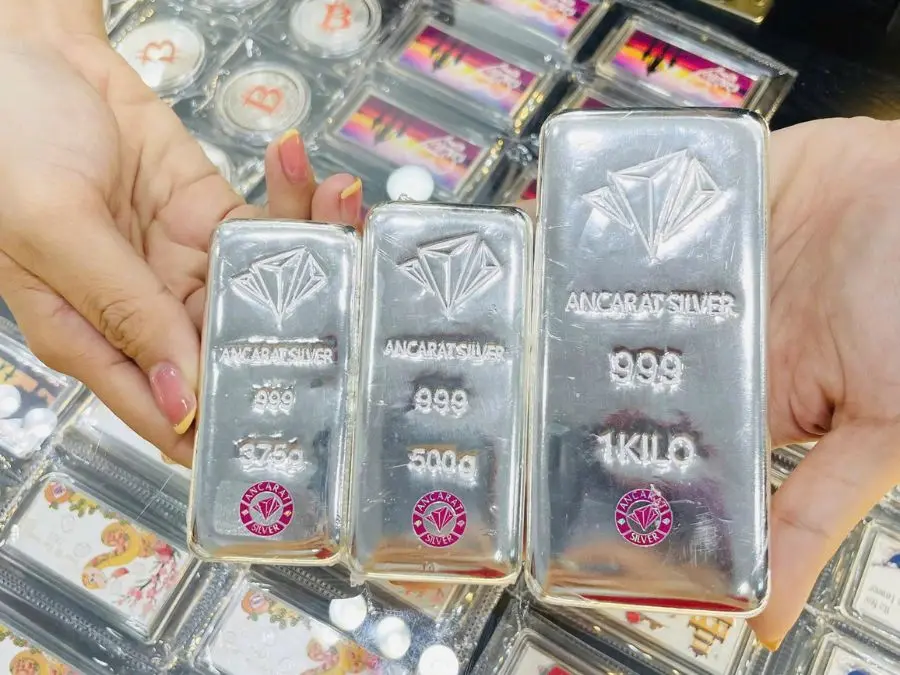 trọng lượng bạc phổ biến tại Việt Nam trọng lượng bạc phổ biến tại Việt Nam