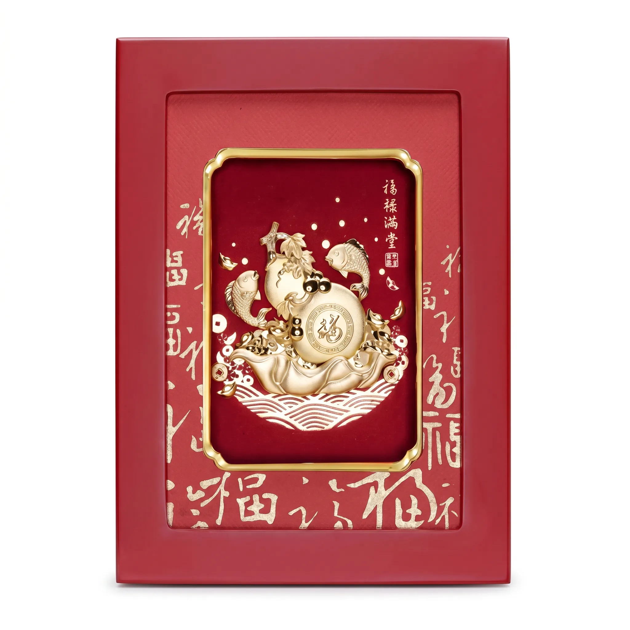 Tranh mạ Vàng 24K: Tấn tài tấn lộc