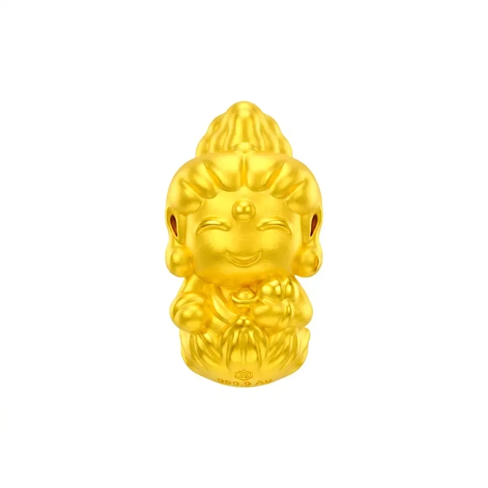 Charm Vàng 24K Phổ Hiền Bồ Tát ANCARAT