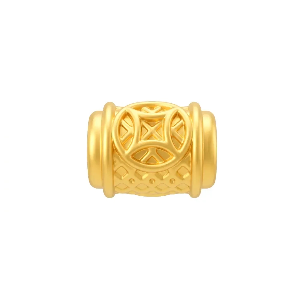 Charm Vàng 24K Trụ Kim Tiền ANCARAT