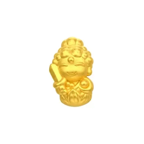 Charm Vàng 24K Bất Động Minh Vương Cách Điệu ANCARAT