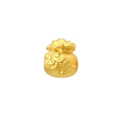 Charm Vàng 24K Bao đựng tiền chữ Tài