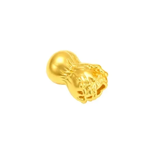 Charm Vàng 24K Củ Cải Tạo Hình Lá Nổi ANCARAT