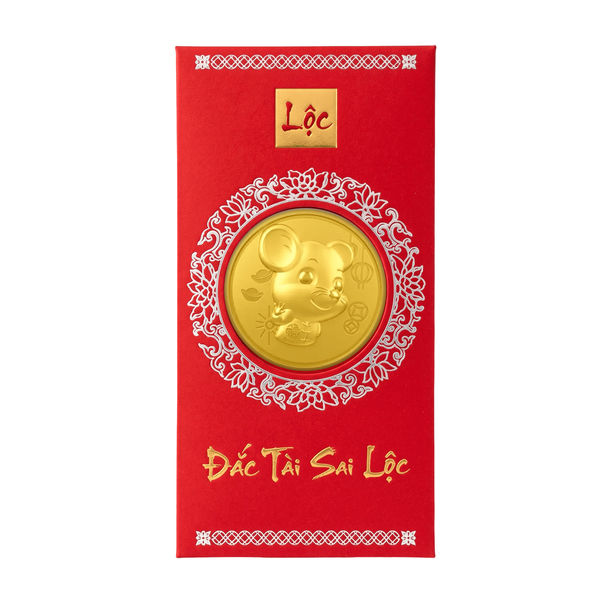 Bao Lì Xì Vàng 24K 9999 Kim Tý Khởi Minh