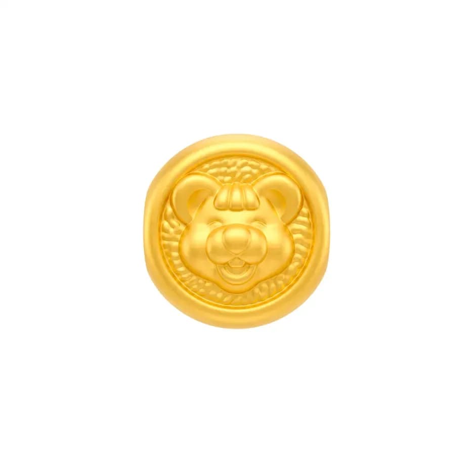 Charm Vàng 24K Kim Tý Bánh Bao ANCARAT