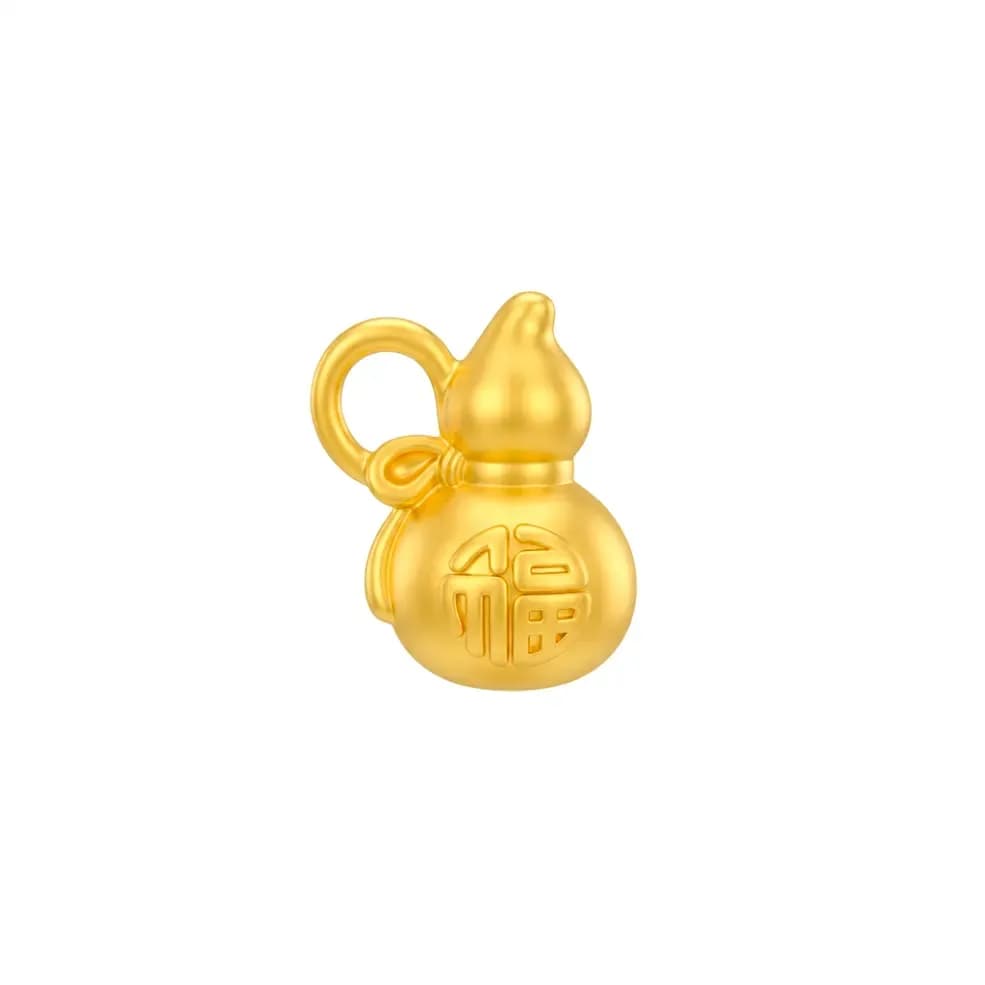 Mặt Dây Vàng 24K Hồ Lô Chữ Phúc - MS02 ANCARAT