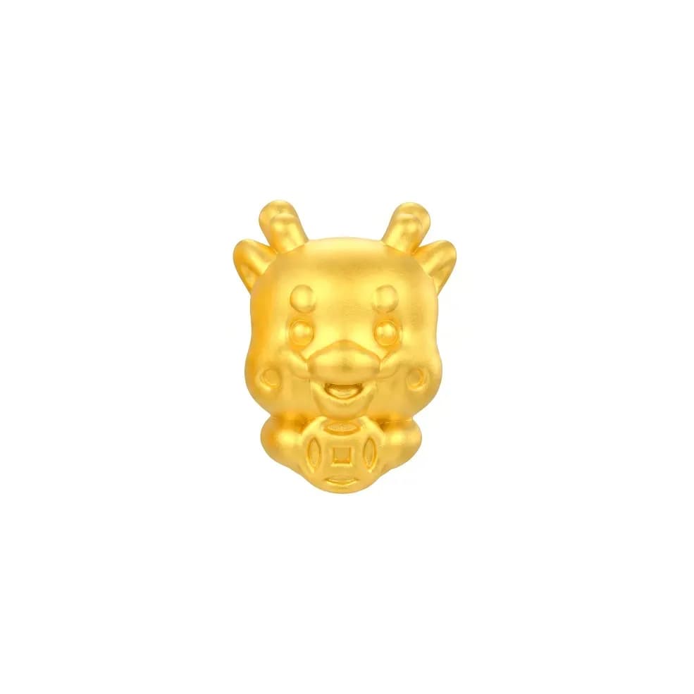 Charm Vàng 24K Kim Thìn Đại Cát Kim Tiền ANCARAT