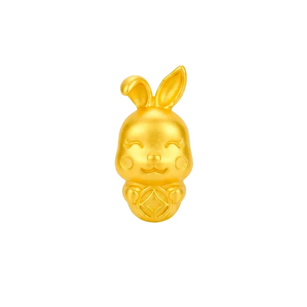 Charm Vàng 24K Kim Mão Ôm Kim Tiền ANCARAT