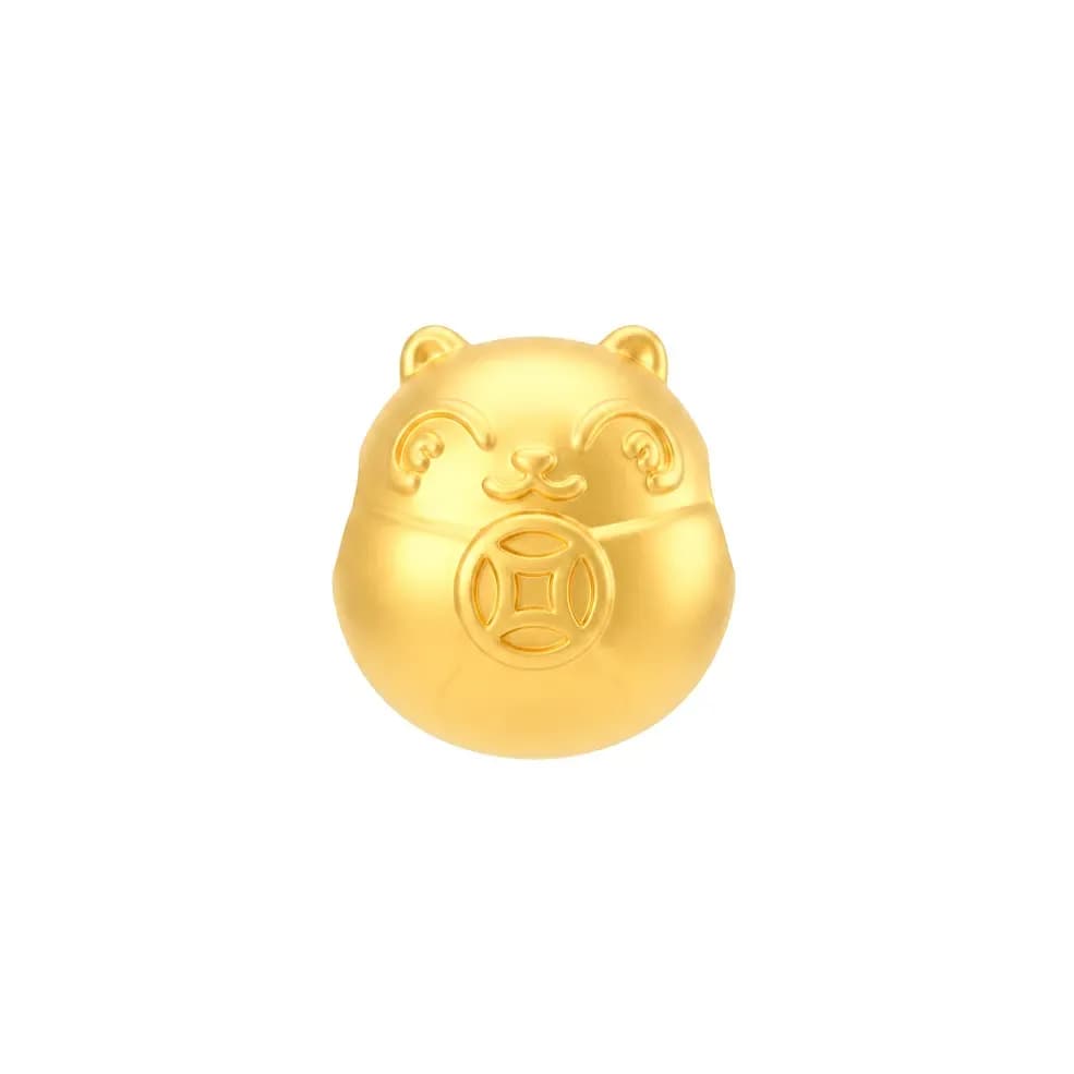 Charm Vàng 24K Mèo Phúc Lộc ANCARAT