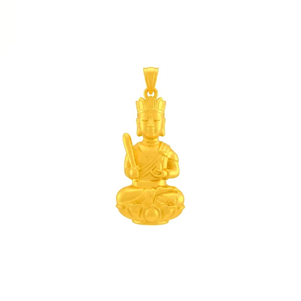 Mặt Dây Vàng 24K Bất Động Minh Vương ANCARAT