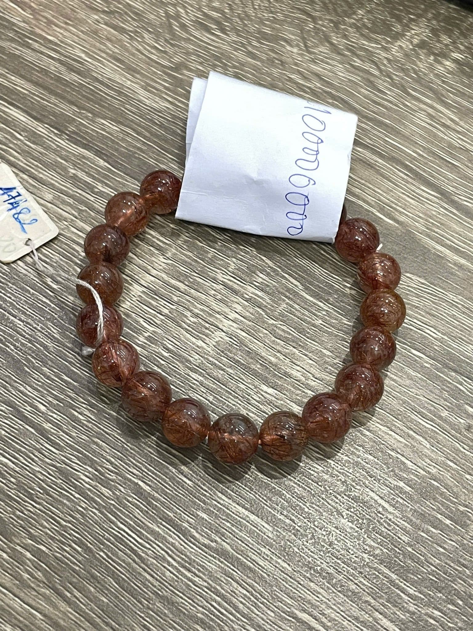 Vòng Đá Thạch Anh Tóc Đỏ 3A