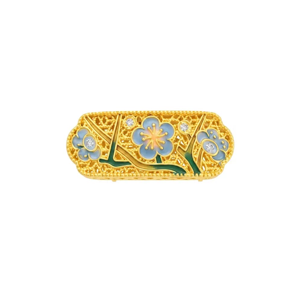 Charm Vàng 24K Hoa 5D