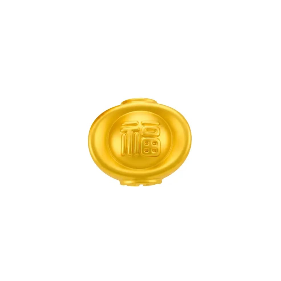 Charm Vàng 24K Nén vàng chữ Phúc
