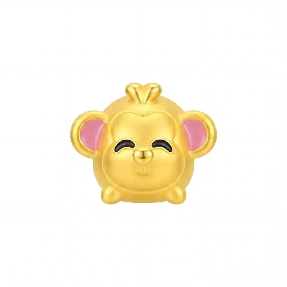 Charm Vàng 24K Hình Khỉ Kim Thân ANCARAT