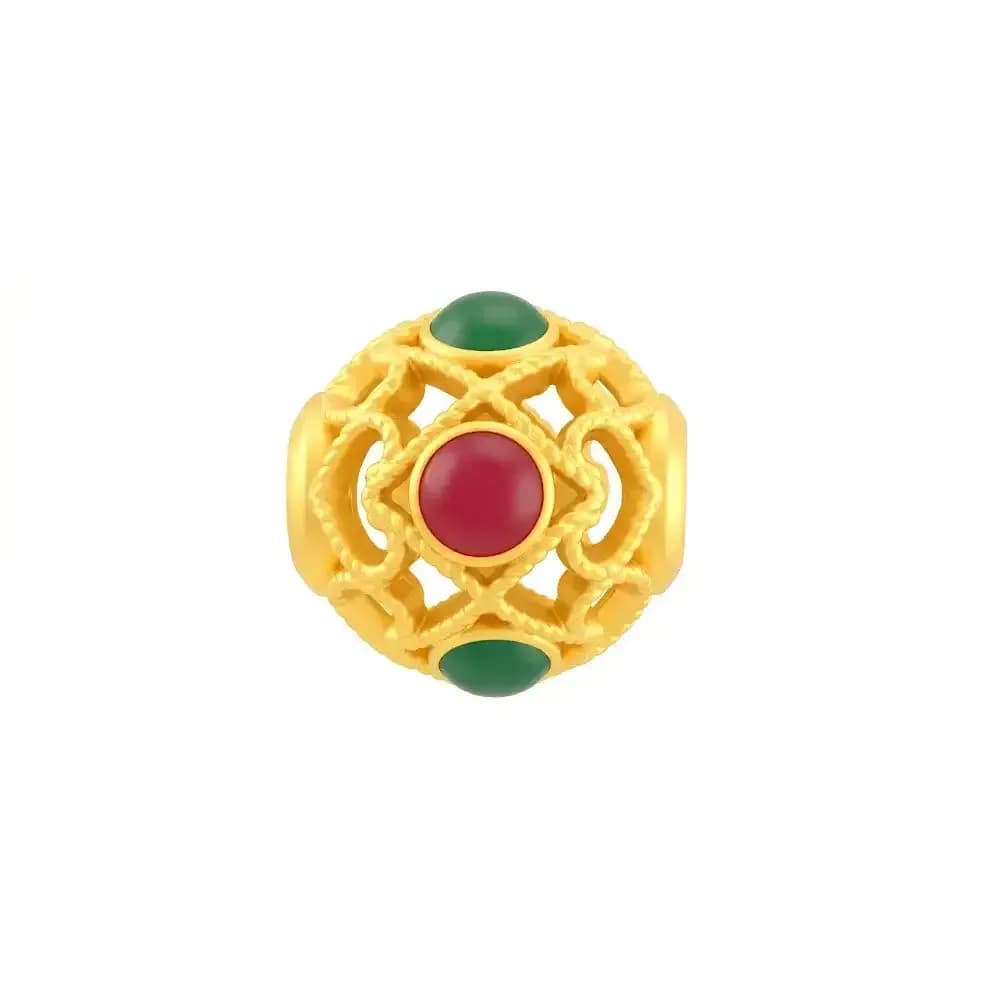 Charm Vàng 24K Vân Mây Hoàng Kim ANCARAT