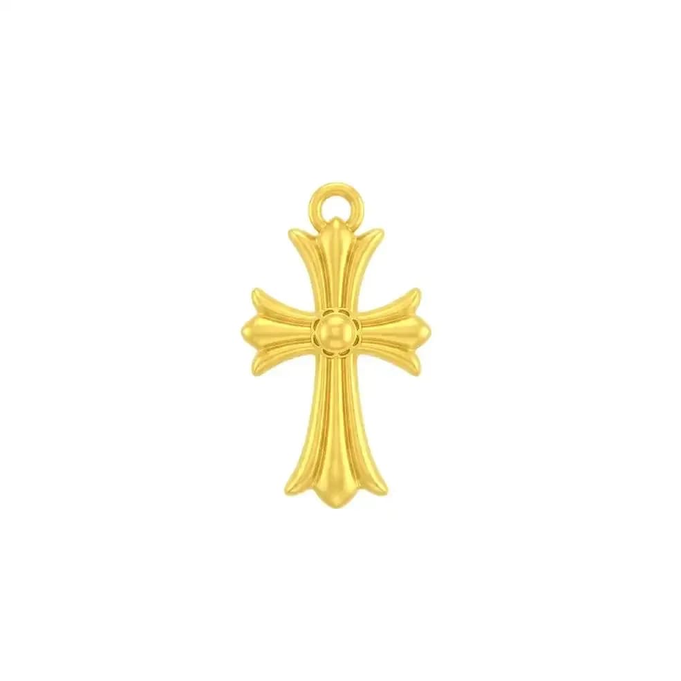 Mặt Dây Vàng 24K Thánh Giá ANCARAT