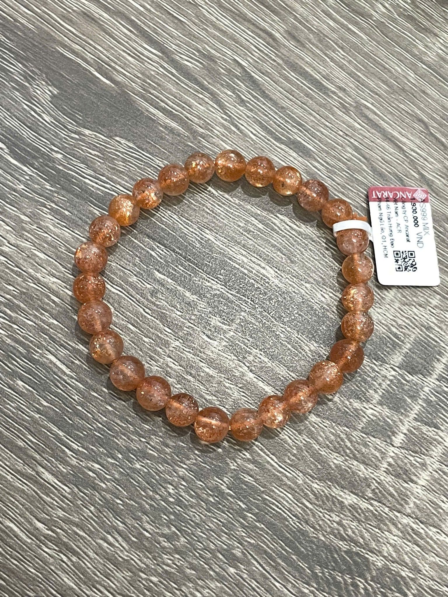 Vòng đá Sunstone thiên nhiên