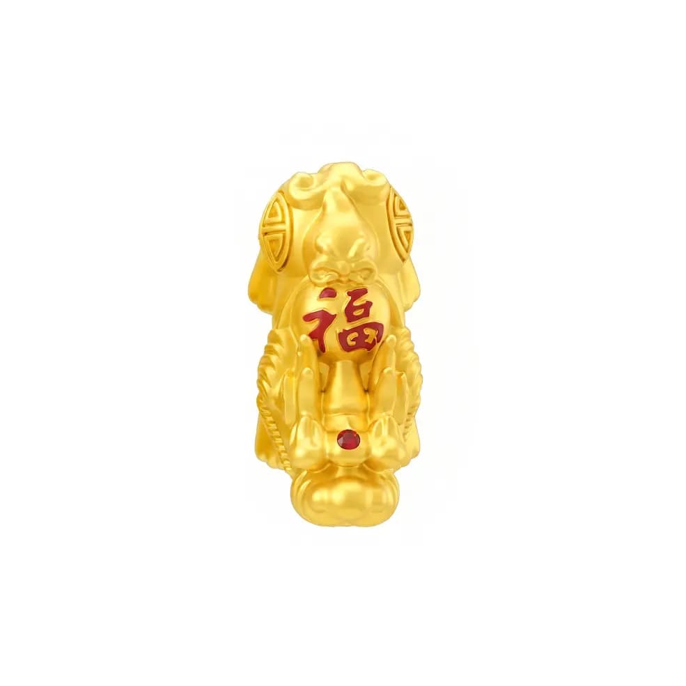 Charm Vàng Tỳ Hưu Hồ Lô Tiểu ANCARAT