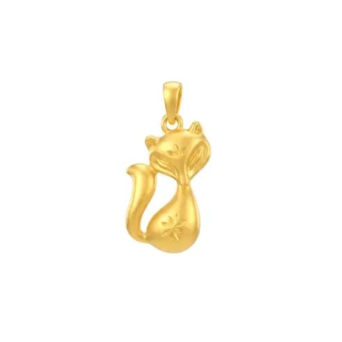 Mặt Dây Vàng 24K Hồ Ly Đuôi Cong - MS22 ANCARAT