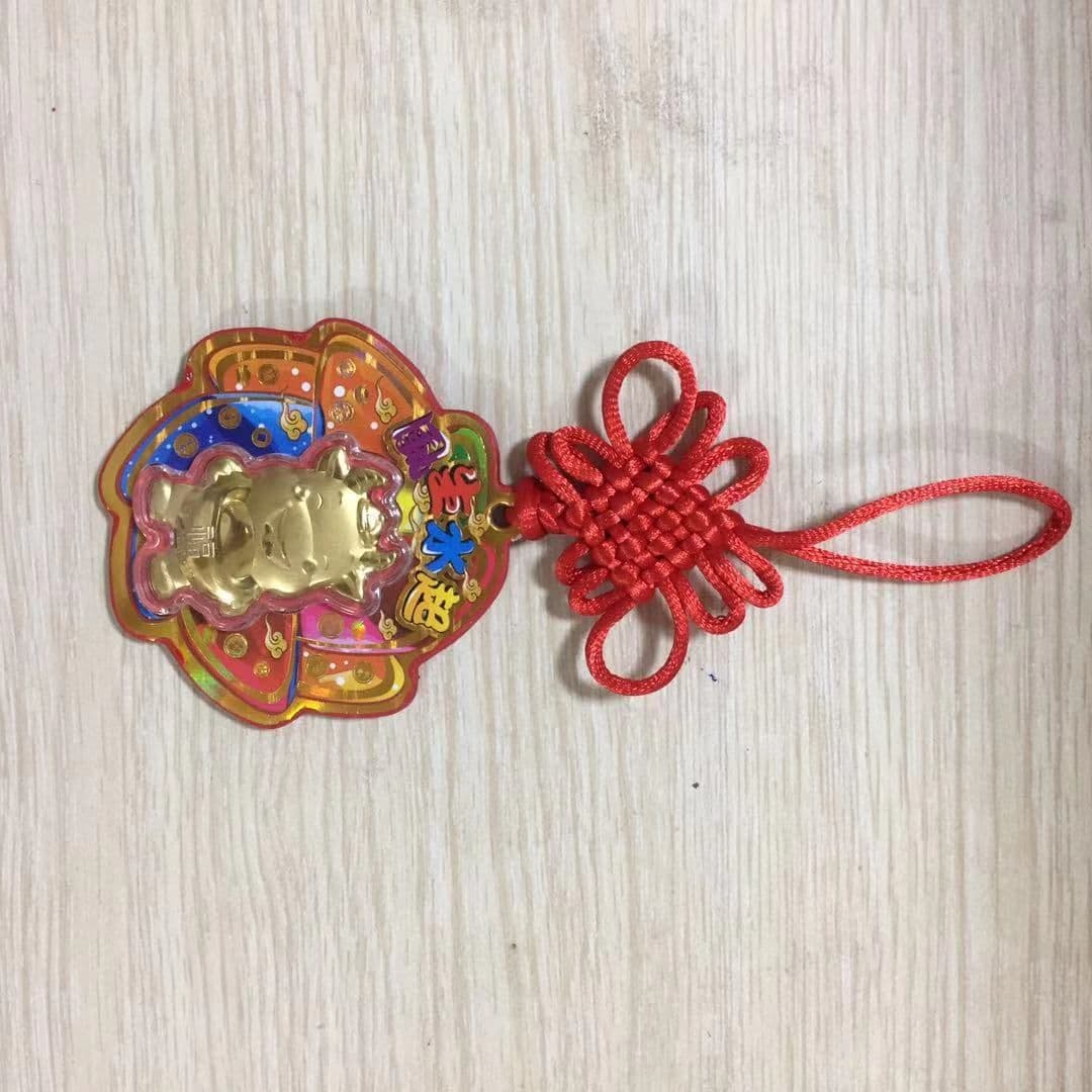 Móc treo Kim Sửu Vàng 24K