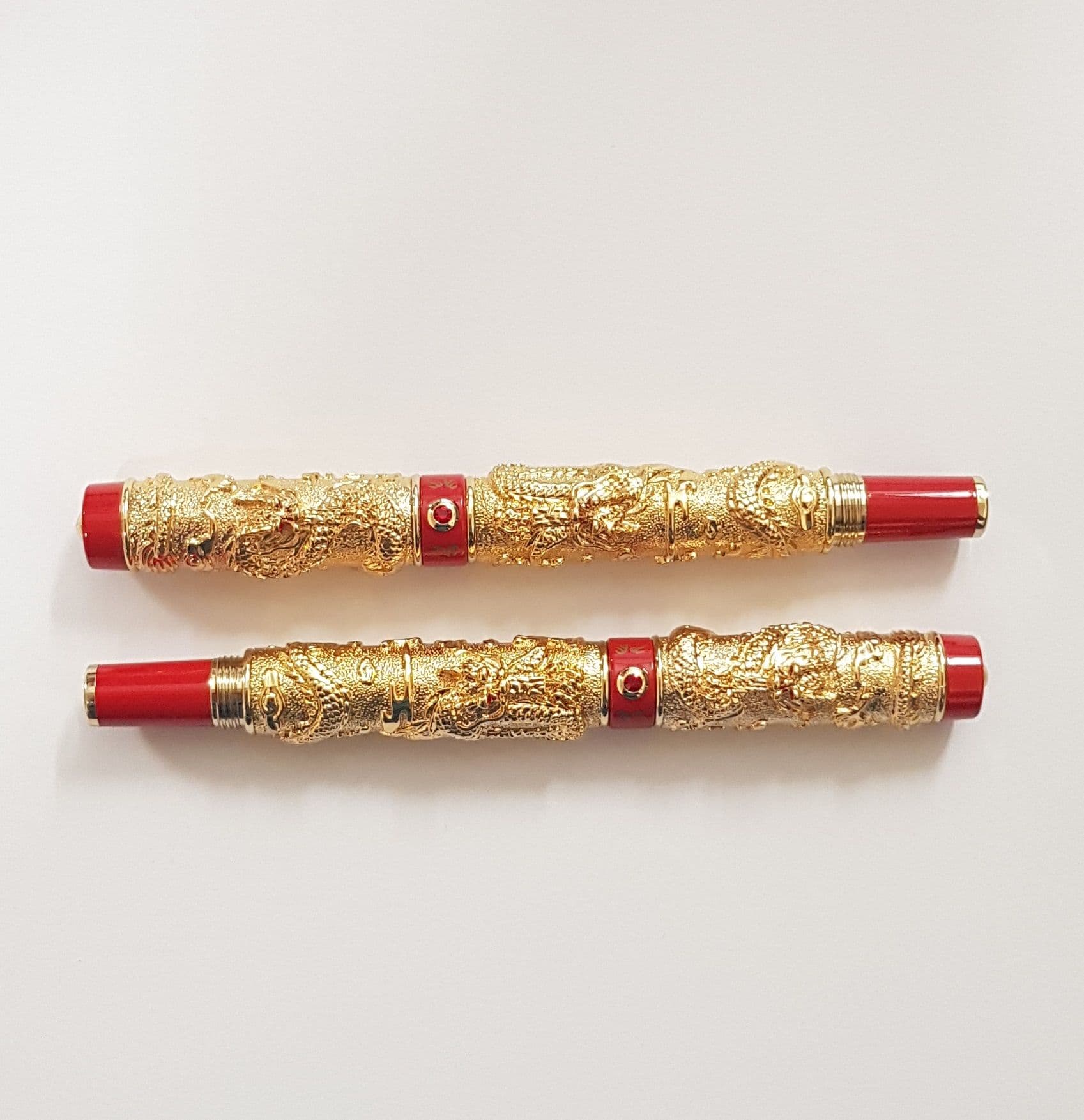 Bút Mạ Vàng 24K Song Long Danh Bút ANCARAT