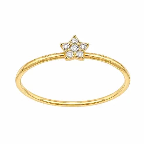 Nhẫn kiểu vàng 18k