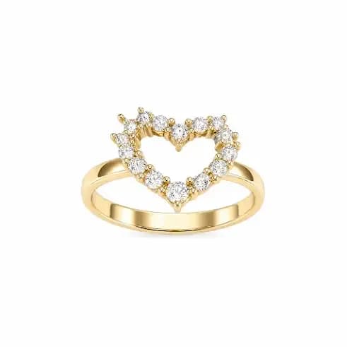 Nhẫn kiểu vàng 18k