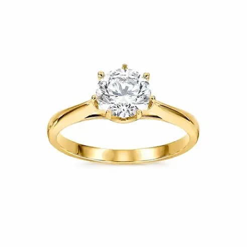 Nhẫn kiểu vàng 18k
