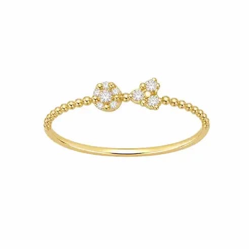 Nhẫn kiểu vàng 18k