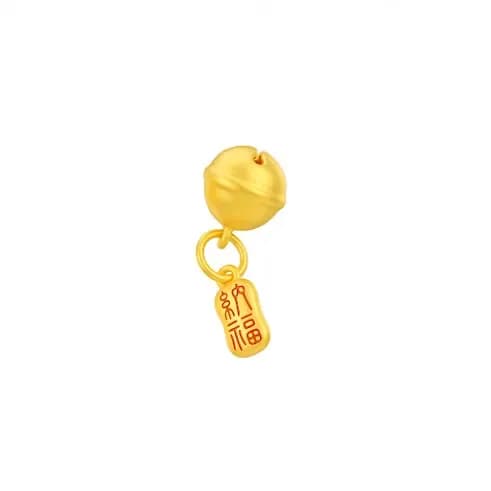 Charm Rơi Vàng 24K Lục Lạc Chiêu Tài Phúc Khí ANCARAT