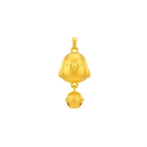 Mặt Dây Vàng 24K Kim Dậu Lục Lạc Thả Rơi ANCARAT