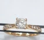 Nhẫn kiểu vàng18k