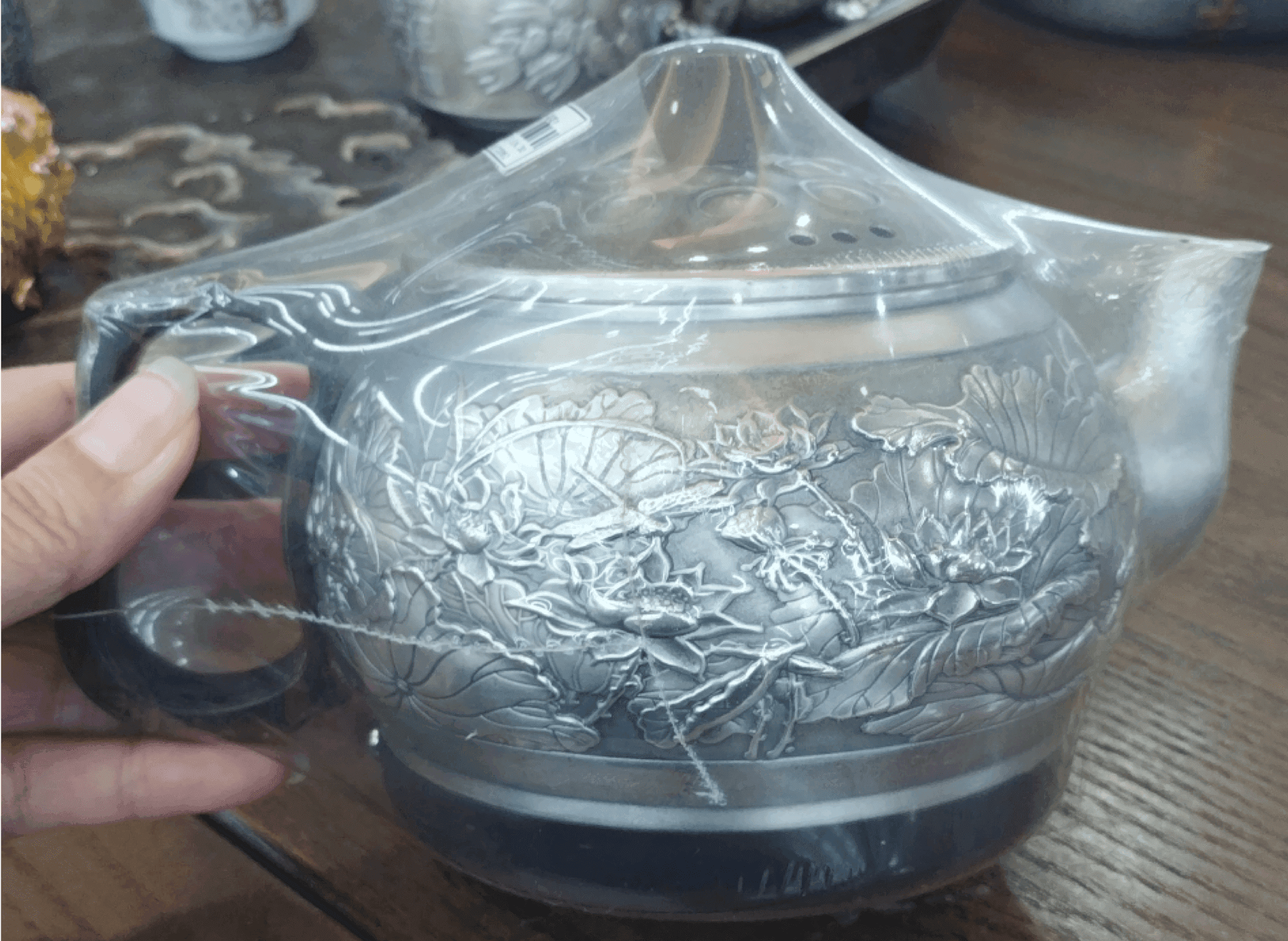 Tiền công Ấm bạc 999 Liên Đường Thanh Thú (Đi kèm sản phẩm chính)
