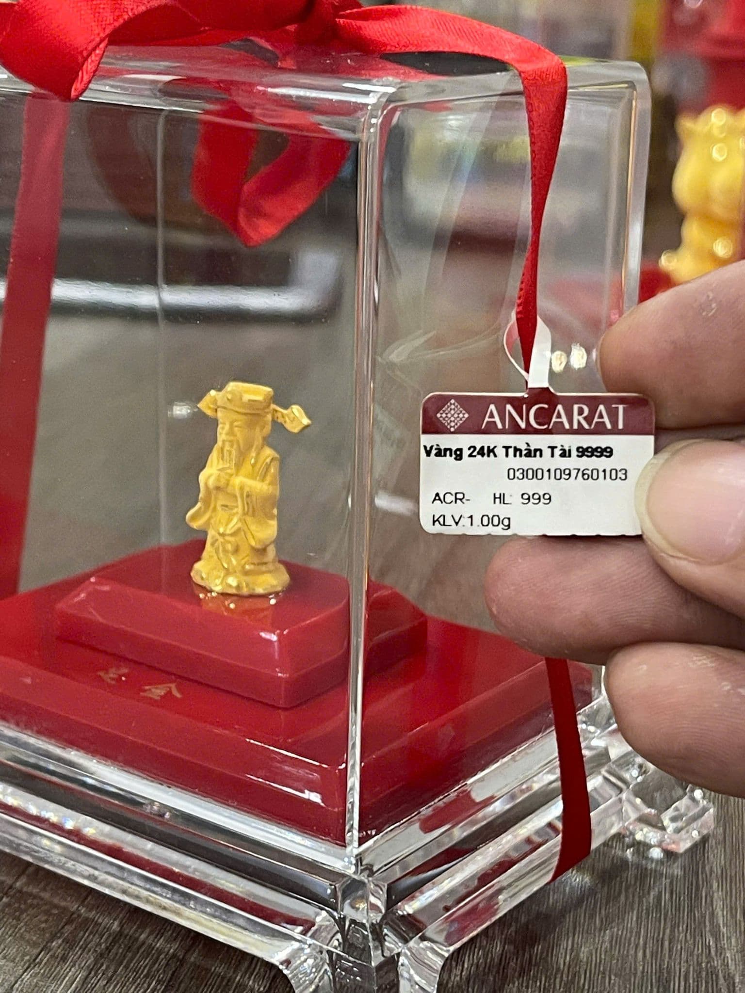 Tượng vàng 24k Thần Tài
