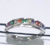 Nhẫn vàng 18k BST LGBT