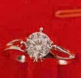 Nhẫn kiểu 18k đính đá