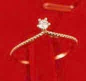 Nhẫn kiểu 18k đính đá