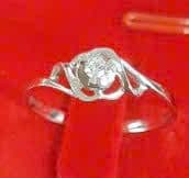 Nhẫn kiểu 18k đính đá