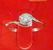 Nhẫn kiểu 18k đính đá