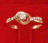 Nhẫn kiểu 18k đính đá