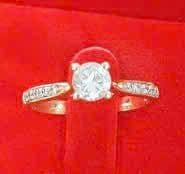 Nhẫn kiểu 18k đính đá