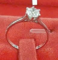 Nhẫn Vàng 18K Đính Đá Tinh Quang Thanh Mảnh ANCARAT