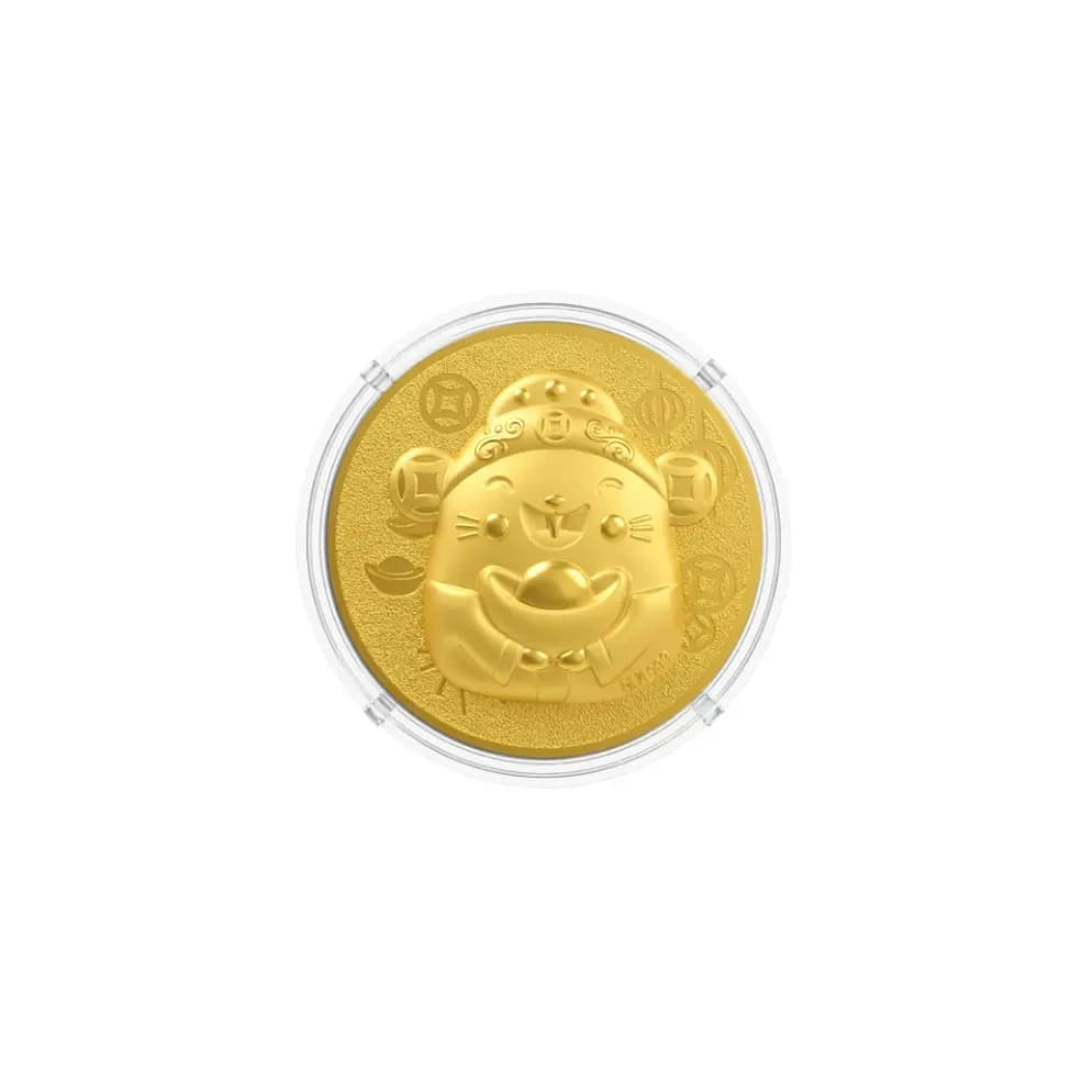 Bao lì xì Vàng 24K 9999 Kim Tý Khai Xuân