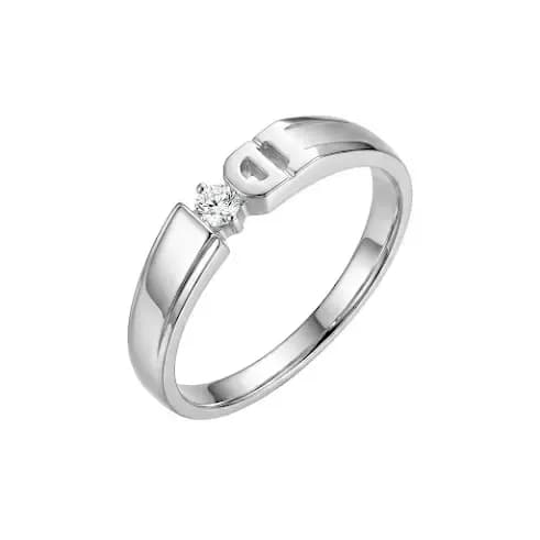 Nhẫn Cưới Mặt Bất Đối Xứng Élan Union ANCARAT